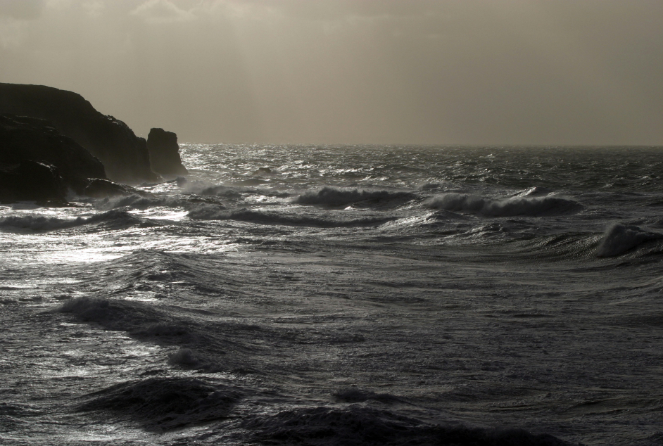 Playa de Fleuxe navia con un atradecer precioso