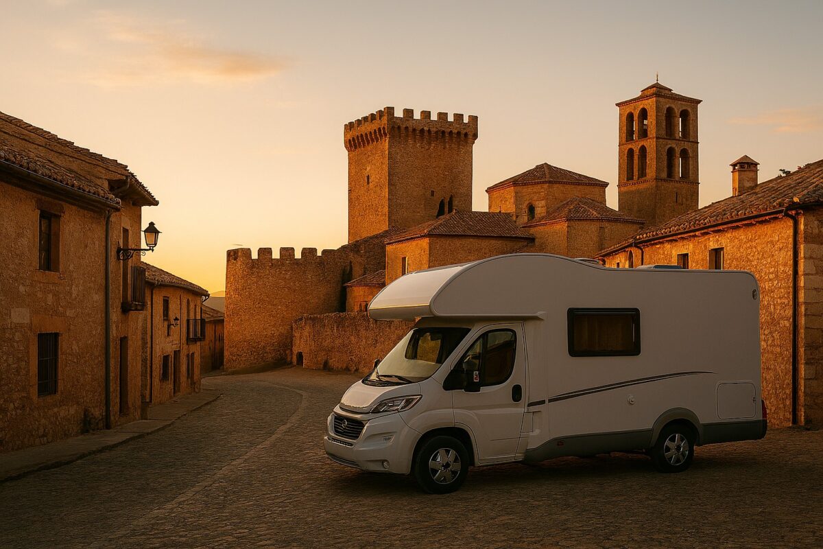 Escapadas románticas en autocaravana cerca de Madrid