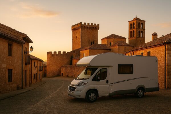 Escapadas románticas en autocaravana cerca de Madrid
